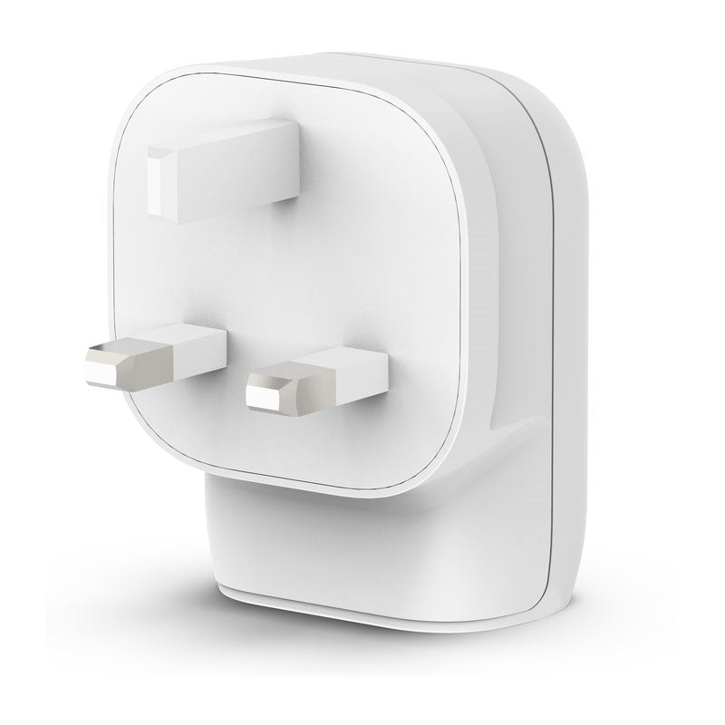 Belkin Boost Charge Dual Port Wall Charger With Pps 37W, White