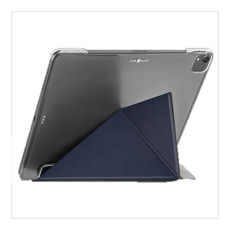 CASE-MATE جراب Flip Folio لجهاز iPad Pro 10.2 الجيل السابع 2020 ، أزرق كحلي