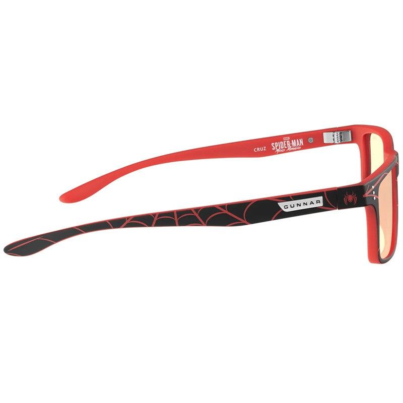 Gunnar Marvel Cruz Spider-Man Miles Morales Edition Gaming Glasses - Amber Tint