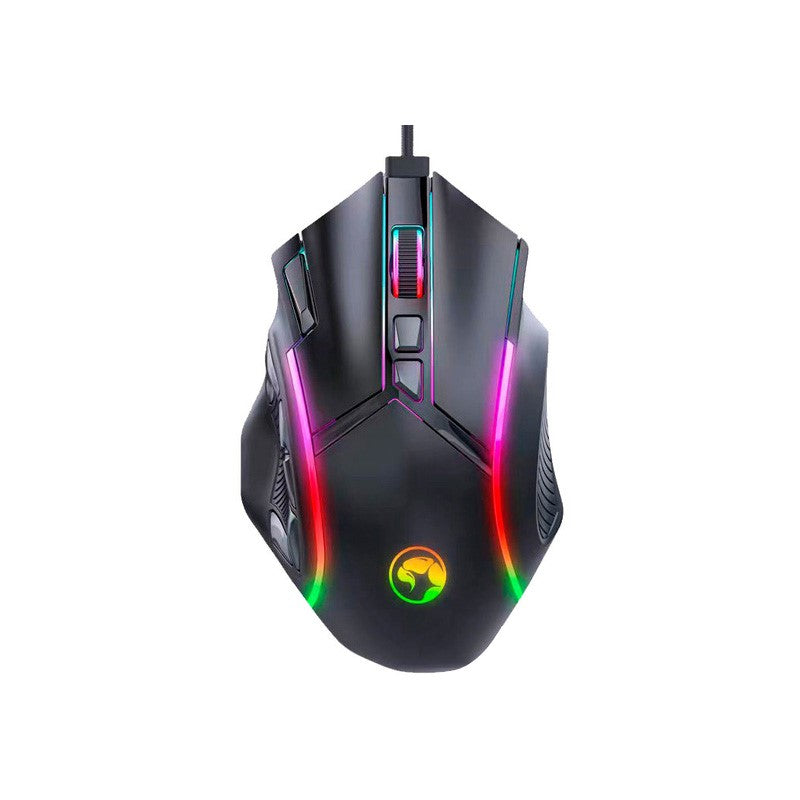 MARVO M653 Wired RGB Gaming Mouse - Black