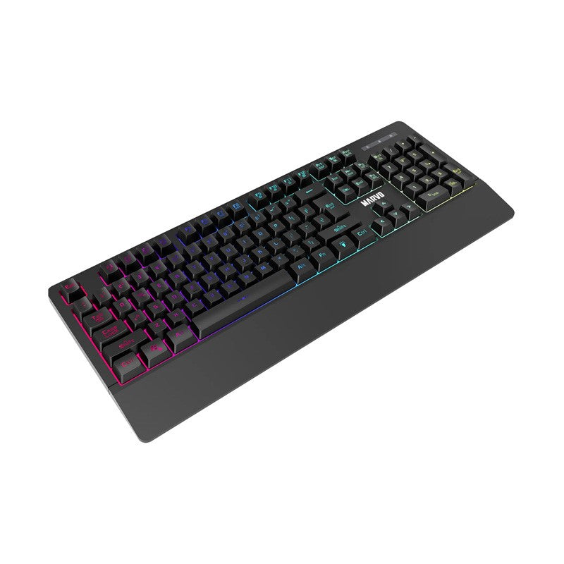 مارفو لوحة مفاتيح الألعاب انجليزي السلكية K635– أسود