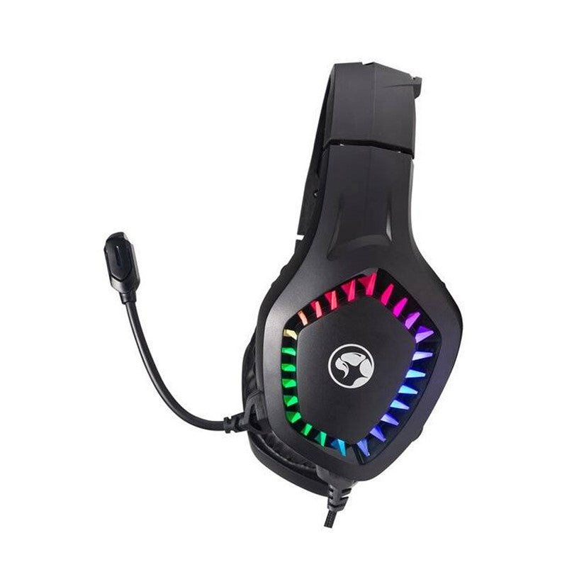 MARVO H8360 Wired RGB Gaming Headset - Black