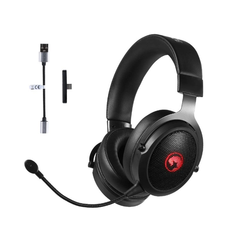 MARVO HG9088W Wired & Wireless Gaming Headset - Black