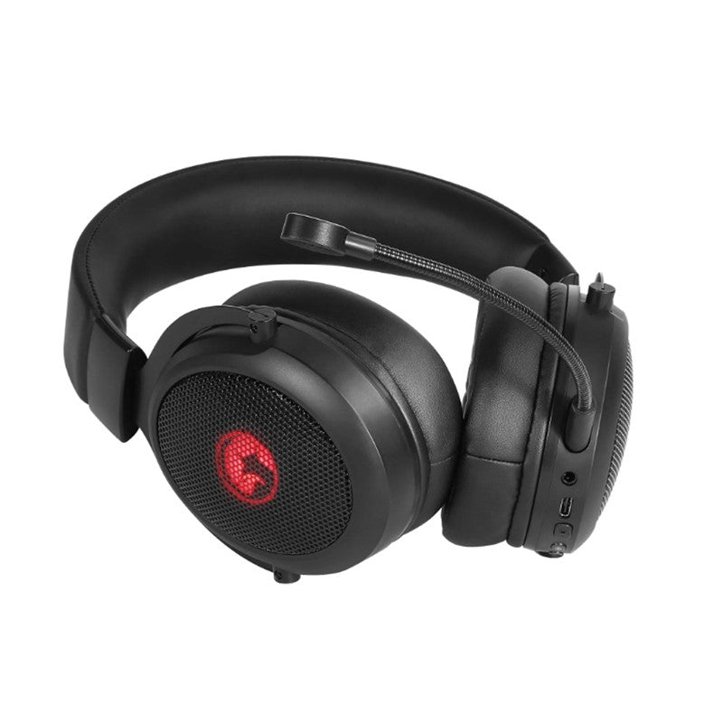 MARVO HG9088W Wired & Wireless Gaming Headset - Black