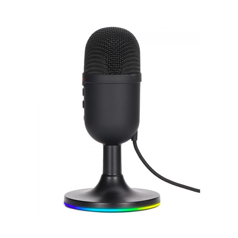 MARVO MIC-06 BK USB Wired RGB Gaming Microphone - Black