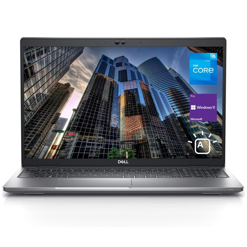 كمبيوتر محمول Dell 2022 Newest Latitude 5530 Business، شاشة 15.6 بوصة FHD، الجيل الثاني عشر Intel Core i5-1235U، ذاكرة الوصول العشوائي 16 جيجابايت، 512 جيجابايت SSD، كاميرا ويب، HDMI، Thunderbolt 4، لوحة مفاتيح بإضاءة خلفية، Wi-Fi 6، Windows 11 Pro، فضي