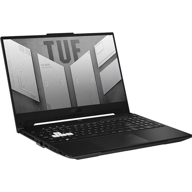 آسوس كمبيوتر محمول للألعاب TUF FX517ZR، 144 هرتز 15.6 FHD، معالج Intel الجيل الثاني عشر Core i7-12650H، NVIDIA GeForce RTX 3070، USB من النوع C، كاميرا ويب، HDMI، Windows 11 Home (64 جيجابايت | 1 تيرابايت SSD)