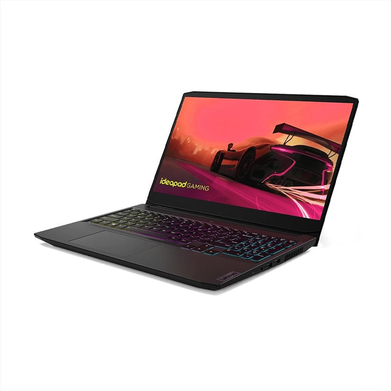 ايديا باد للالعاب 3 15Ihu6، شاشة FHD15.6 انش، انتل كور I7-11370H، وDDR4 16GB، وSSD 512GB، RTX 3050 4GB، ويندوز 11، كيبورد انجليزي-عربي، باضاءة بيضاء، اسود - [82K100W0Ax]