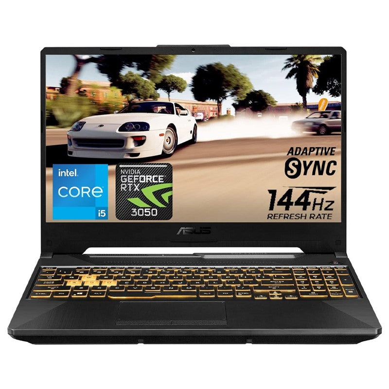 ASUS TUF F15 Gaming Laptop, 15.6 FHD 144Hz Adaptive-Sync Display, Intel Core i5-11400H, GeForce RTX 3050, 32GB RAM, 1TB PCIe SSD, Webcam, RGB Backlit Keyboard, Wi-Fi 6, Windows 11 Home, Grey