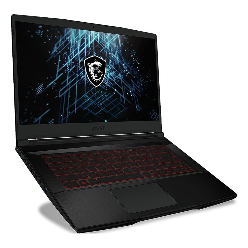 أحدث كمبيوتر محمول MSI GF63 رفيع للألعاب لعام 2021، شاشة 15.6 بوصة FHD IPS، i5-10300H حتى 4.5 جيجا هرتز 32 جيجا بايت 2 تيرابايت SSD NVIDIA® GeForce® GTX 4GB 1650 Max-Q Graphics Backlit Eng Key WIN10 Black