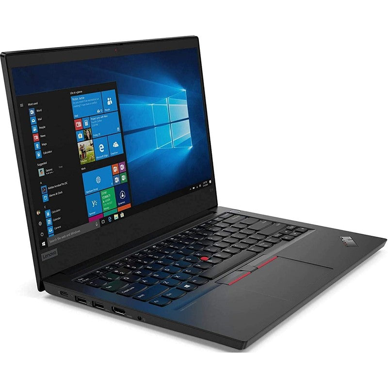 2022 أحدث كمبيوتر محمول Lenovo ThinkPad E14 Gen 2 مقاس 14 بوصة FHD مضاد للتوهج، Core I5-1135G7 حتى 4.2 جيجا هرتز 32 جيجا بايت 2 تيرابايت SSD Intel Iris Xe Graphics بصمة الإصبع مفتاح Eng WIN11 Pro أسود مع حافظة Golla Sleeve