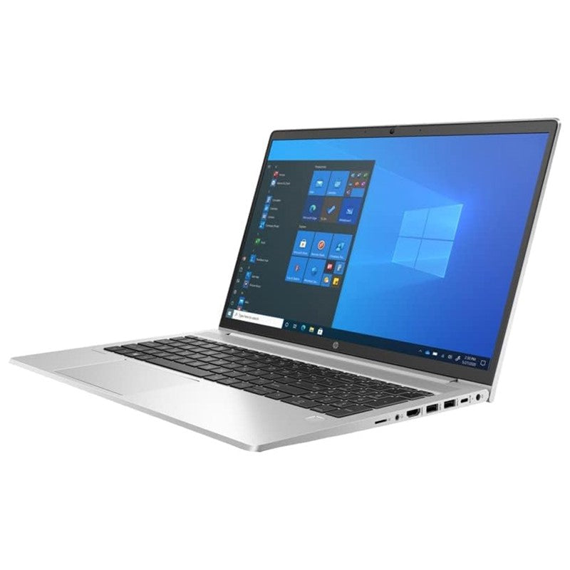 2023 أحدث كمبيوتر محمول للأعمال HP Probook 450 G9 بشاشة 15.6 بوصة ومعالج Core I7-1255U وسرعة تصل إلى 4.7 جيجا هرتز و32 جيجا بايت و1 تيرابايت وقارئ بصمات الأصابع Intel Iris Xe Graphics WIN11 PRO فضي