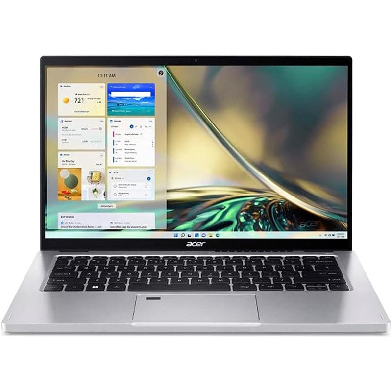 Acer Aspire 3 Spin 14 Convertible Laptop with 13th Gen Intel Core i3-N305 8 Cores Upto 3.80GHz, 4GB LPDDR5 RAM, 256GB SSD Storage, Intel UHD Graphics, 14