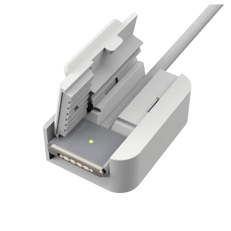 j5create JCD395 4K60 Elite Pro USB4 Hub مع مجموعة MagSafe، رمادي فلكي/أبيض