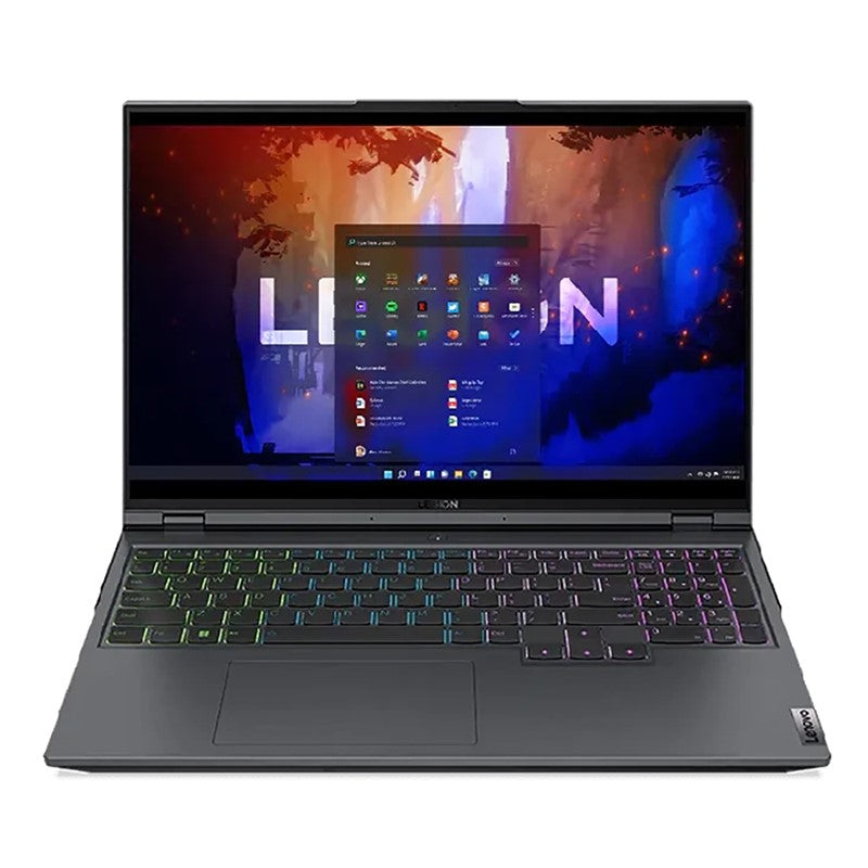 Lenovo Legion 5 Pro Gaming Laptop With 16-Inch Display, Core i7-12700H Processor, 32GB RAM, 2TB SSD, 4GB GeForce RTX 3050Ti, Backlit English Keyboard, Windows 11, Storm Grey
