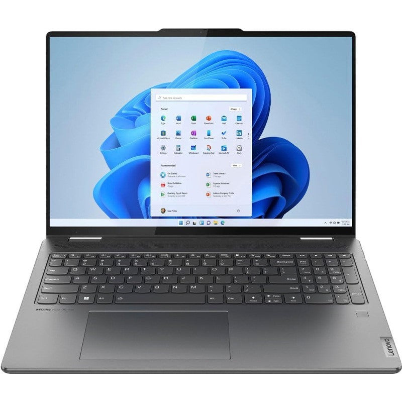 Lenovo Yoga 7i 16 Laptop 2023 16â€ FHD+ 1920 x 1200 Touchscrenn, Intel Core i5-1335U, 10-Core, Intel Iris Xe Graphics, 8GB LPDDR5, 512GB SSD, Backlit Keyboard, Thunderbolt 4, FP, Windows 11 Home