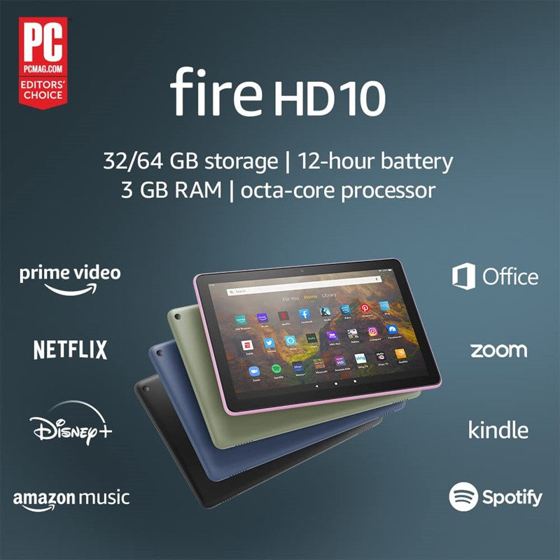 All-New Fire HD 10 â€“ 10.1â€ - Tablet - 64GB, Black