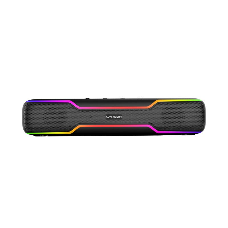 GAMEON Dominator Blaze Wireless RGB Gaming Soundbar - Black