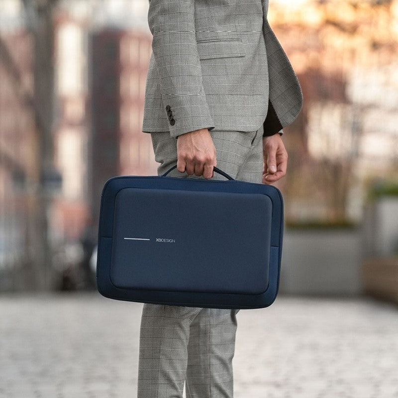 XD-DESIGN Bobby Bizz Anti-theft Backpack & Briefcase - Blue, XD-P705-575