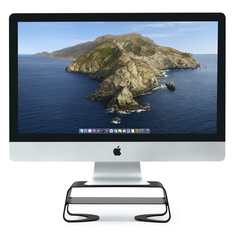 TWELVE SOUTH Curve Riser for iMac and Other Monitors - Black, TS-12-1835