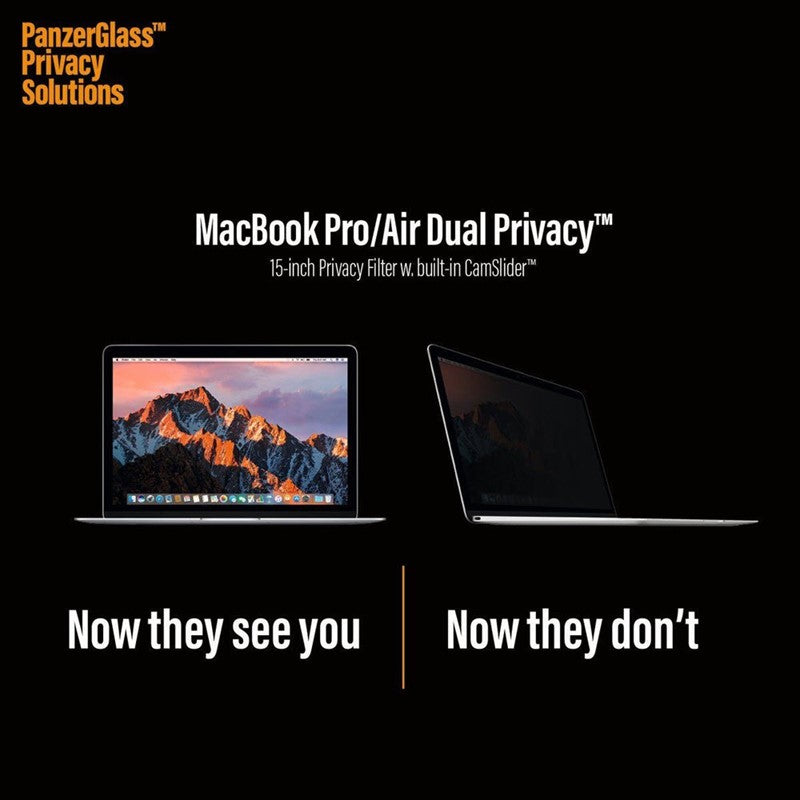 PANZERGLASS Magnetic Privacy Screen Protector for 15.4'' MacBook Pro, PNZP529