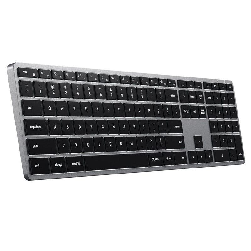 SATECHI Ultra Slim Backlit X3 Bluetooth Keyboard - Space Grey, ST-BTSX3M