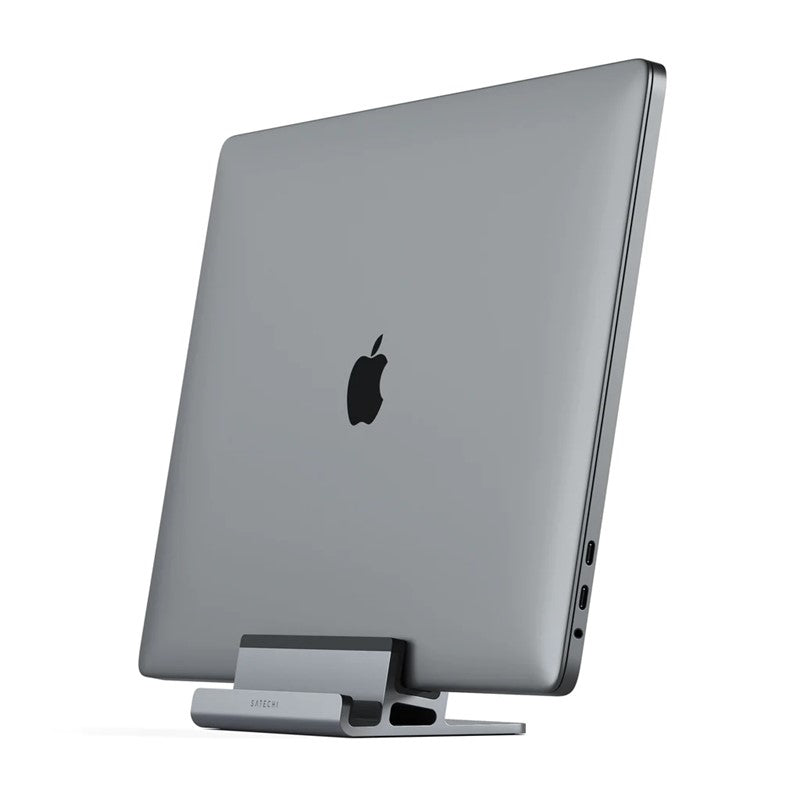 SATECHI Dual Vertical Laptop Stand - 2-in-1 Dock Stand - Space Grey, ST-ADVSM