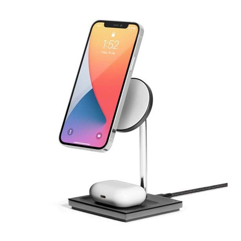 Native Union Snap Magnetic 3-in-1 Wireless Charger - Black, NU-SNAP-3IN1-BLK-EU