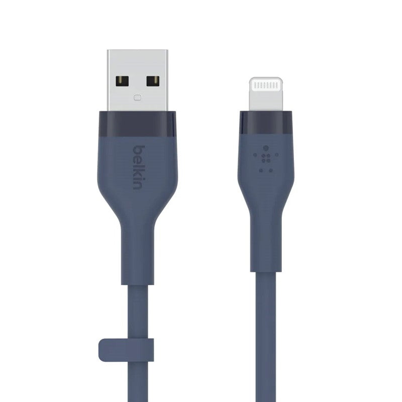 Belkin BoostCharge Flex USB-A to Lightning Cable - 1 Meter - Blue, BKN-CAA008bt1MBL