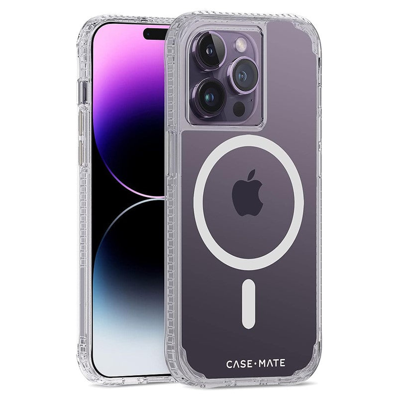 Case-Mate iPhone 14 Pro - Tough Plus Case with Magsafe - Clear, CM-CM049216