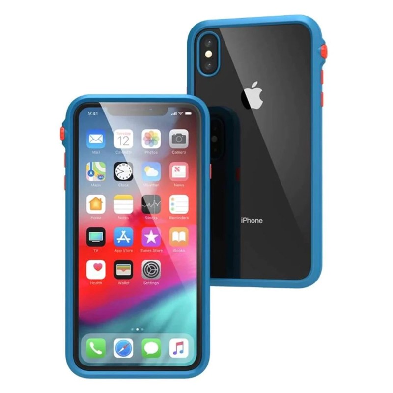 CATALYST Impact Protection Case for iPhone XS Max - Bluebridge, CAT-DRPHX-TBFCL