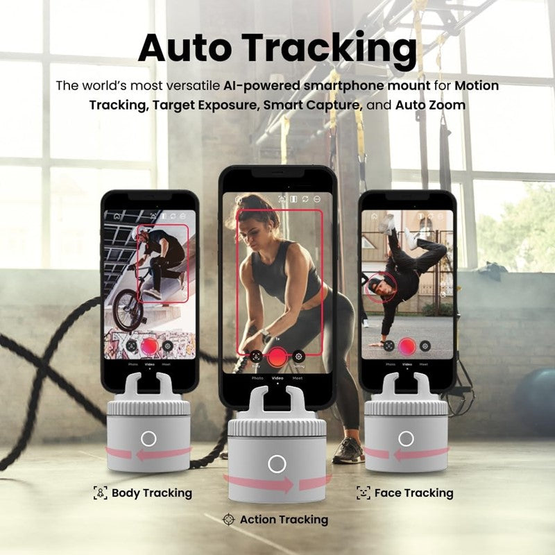 Pivo - Auto Face Tracking Smart Phone Mount - Pod Lite - Pink, PIVO-POD-L-PNK