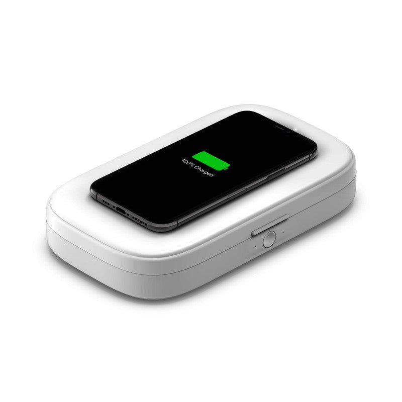 Belkin UV Phone Sanitizer with Wireless Charger 10W - White, BKN-WIZ011BTWH