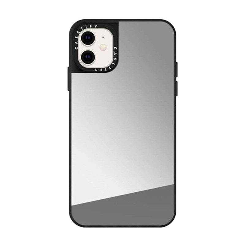 Casetify iPhone 12 Mini - Reflective Mirror Case - Silver, CTF-10397669-16001629