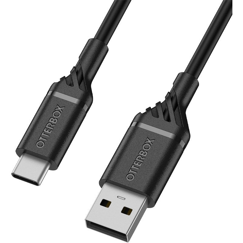 OtterBox USB-A to USB-C Cable 1 Meters - Black, OTBX-78-52537