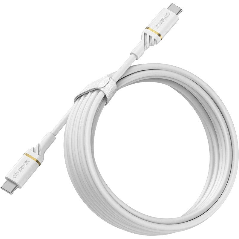 OtterBox USB-C to USB-C PD Cable 1 Meter - White, OTBX-78-52672