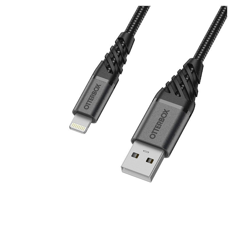 أوتر بوكس كابل USB-A إلى لايتنينج 2 متر - أسود