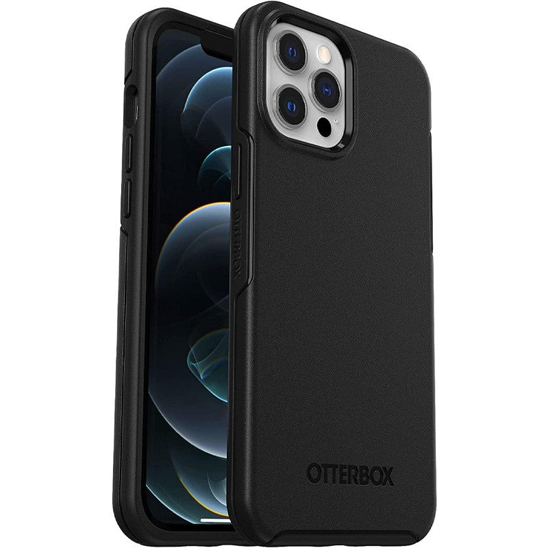OtterBox iPhone 12 Pro Max - Symmetry Plus Case - Made for MagSafe - Black, OTBX-77-80139
