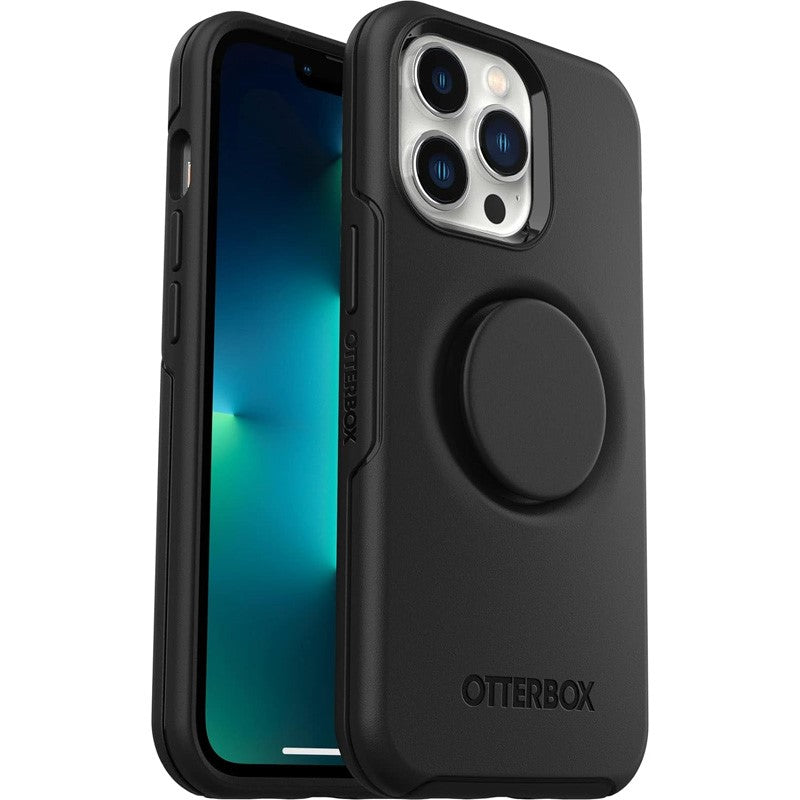 OtterBox iPhone 13 Pro - Otter+Pop Symmetry Case - Made for MagSafe - Black, OTBX-77-84510