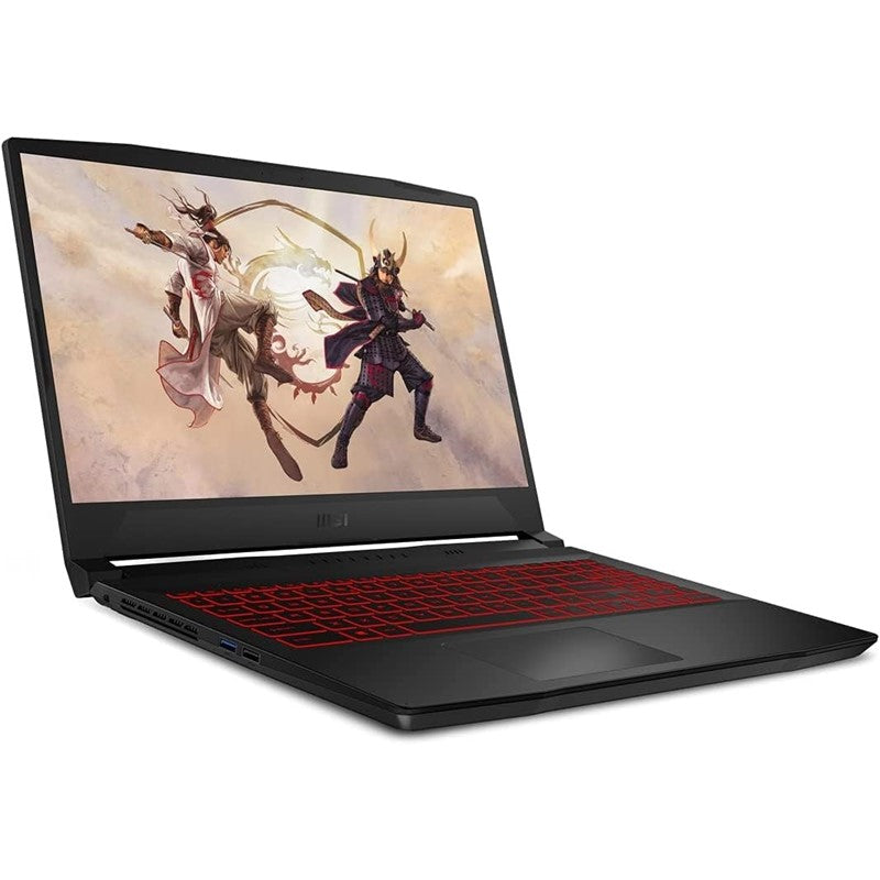 2021 أحدث كمبيوتر محمول للألعاب MSI KATANA GF66 بشاشة 15.6 بوصة FHD و144 هرتز ومعالج Core i7-11800H حتى 4.6 جيجا هرتز و32 جيجا بايت و1 تيرابايت SSD وNVIDIA RTX 3060 و6 جيجا بايت ولوحة مفاتيح إنجليزية بإضاءة خلفية وWIN10 باللون الأسود