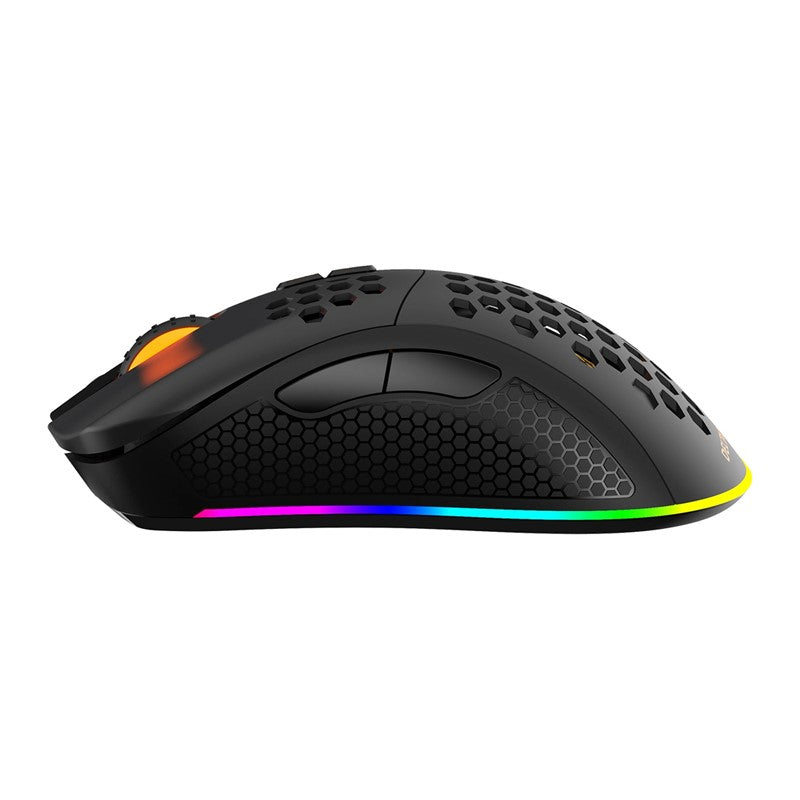 DELTACO Gaming DM220 Wireless Lightweight RGB Gaming Mouse - Black