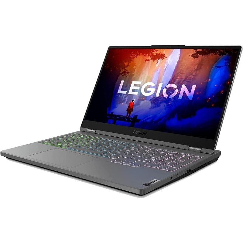 Lenovo Legion 5 Gaming Laptop With 15.6-Inch Display, Ryzen 7-6800H Processor, 64GB RAM, 2TB SSD, 6GB NVIDIA GeForce RTX 3060, English Keyboard, Windows 11, Storm Grey