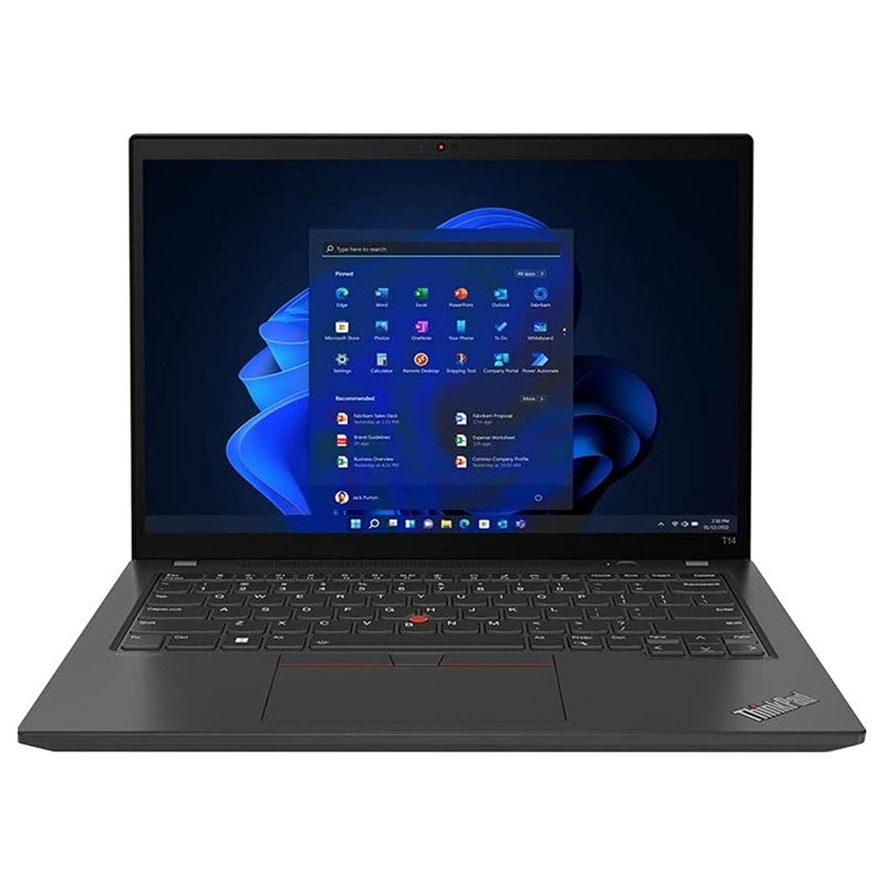 Lenovo ThinkPad T14 Gen 3 Business Laptop With 14-Inch Display, Core i7-1260P Processor, 16GB RAM, 1TB SSD, Intel Iris Xe Graphics, English Keyboard, Windows 10 Pro, Black