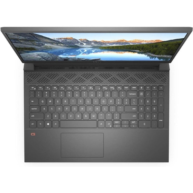 Dell G15 5511 Gaming Laptop With 15.6-Inch Display, Core i5-11260H Processor, 8GB RAM, 512GB SSD, 4GB NVIDIA GeForce RTX 3050, English/Arabic Keyboard, Windows 11 Home, Black