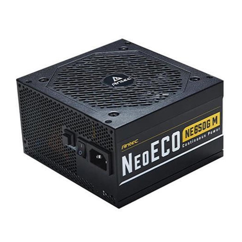 Antec NE650G-M-GB ATX 12V 2.4 Fully Black Power Supply Unit - Black