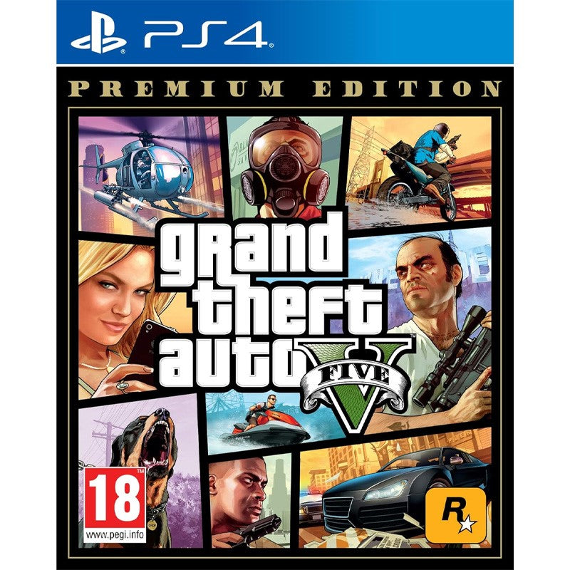 Grand Theft Auto 5 (Intl Version) - Adventure - PlayStation 4 (PS4)