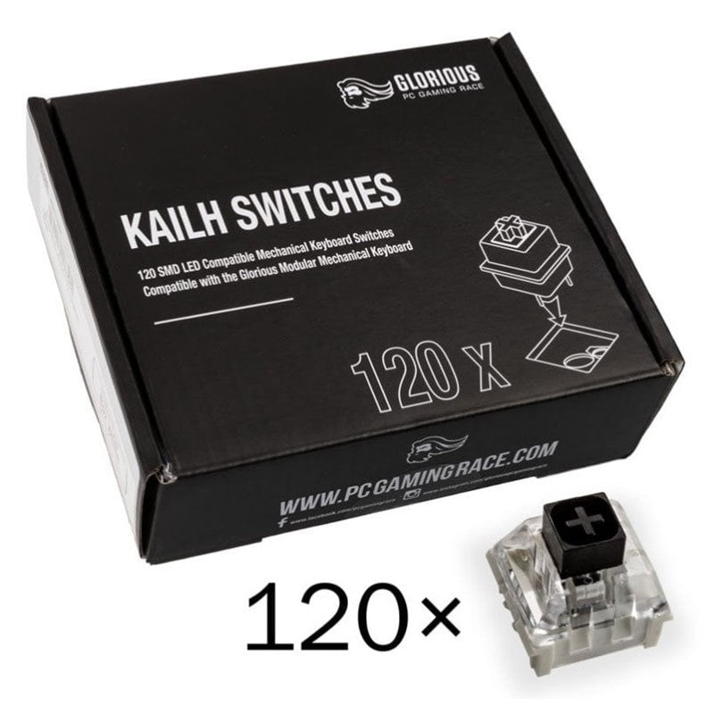 Glorious Kailh Keyboard MX Switches - Black