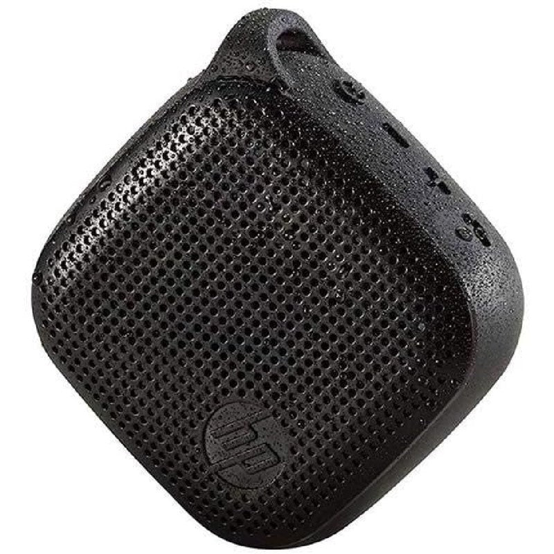 HP X0N11AA Mini Bluetooth Speaker, Black, Wireless, Tabletop, D1-IEIG-QWNL