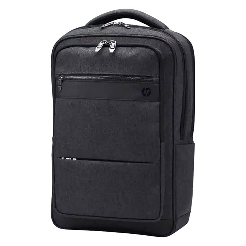 HP 6KD07AA Executive Laptop Backpack, Black, Built-In USB Charging Port, 17.3-Inch Laptop Compatible, BV-IEQR-0NNU