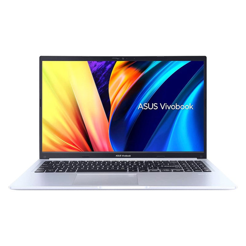 ASUS VivoBook 15 X1502ZA-BQ1176W Laptop With 15.6-Inch Display, Core i7-12700H Processor, 16GB RAM, 512GB SSD, Intel Iris Xe Graphics, English/Arabic Keyboard, Windows 11 Home, Icelight Silver